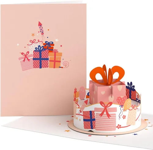 Miniatura 7 de Lovepop Delicate Floral Happy Birthday Basket Pop-Up Card for Her and Him - 3D Greeting Cards for Boys, Girls, Men, Women - 5.9" x 4.5" Paperpop