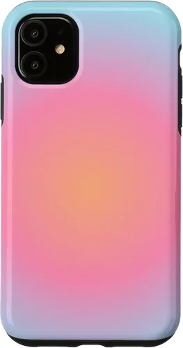 Miniatura 8 de Gradient Cute Aura Aesthetic Multicolor Moda Mujeres Caso para iPhone 17