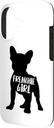 Miniatura 2 de Funda para iPhone 17 con diseño de bulldog francés con diseño divertido de Frenchie Girl