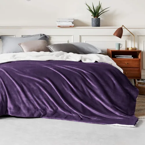Miniatura 3 de Bedsure GentleSoft - Manta de forro polar Sherpa tamaño Queen para cama, manta gruesa y cálida, regalos para mujeres y niñas, manta de Navidad suave