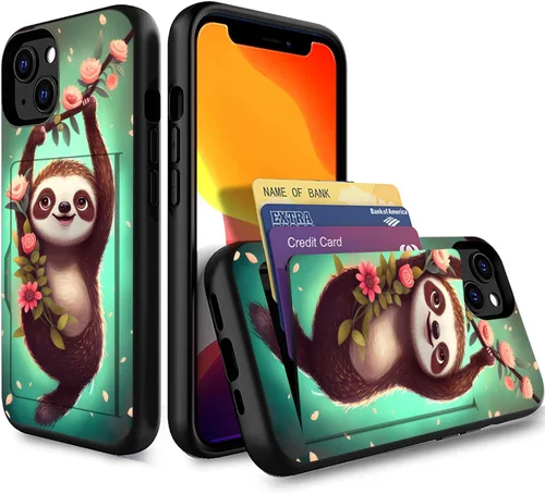 Miniatura 58 de Funda para iPhone Air, funda tipo cartera con ranura para tarjeta oculta, a prueba de golpes, TPU y PC, funda protectora de doble capa para iPhone