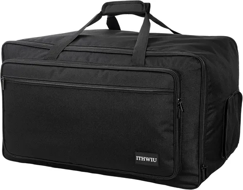 Bolsa de transporte para altavoces con esponja gruesa para gabinetes de altavoces compactos de 8 pulgadas; resistente se adapta a QSC K8, Yamaha