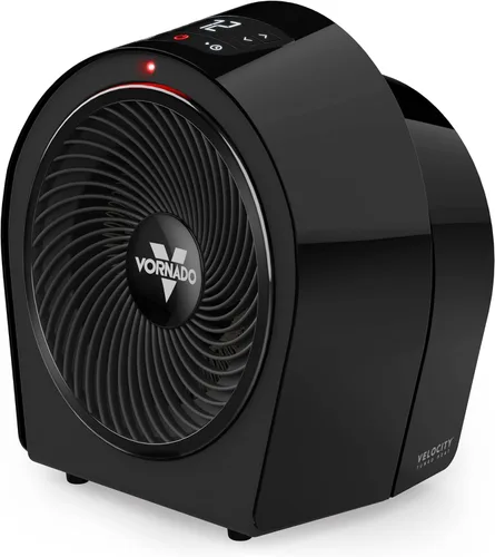 Miniatura 3 de Vornado Velocity 3R Calentador para toda la habitación con temporizador, termostato ajustable y características avanzadas de seguridad, Negro