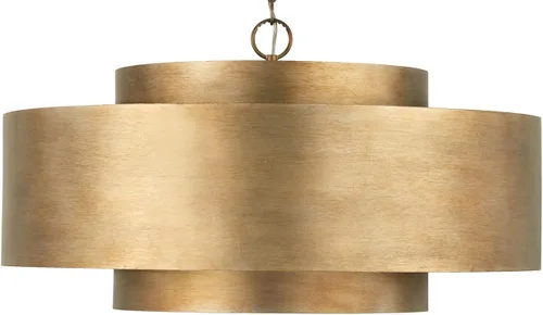 Miniatura 10 de Capital Lighting 439061ML Jude - Colgante geométrico moderno de metal llamativo, 6 luces, 360 vatios totales, 16 pulgadas de alto x 32 pulgadas
