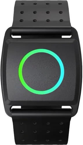EZON Heart Rate Monitor C022Pro,Bluetooth& ANT+ Heart Rate Monitor Armband with HR Zone LED Indicator,Optical HRM Sensor for Running Cycling Negro