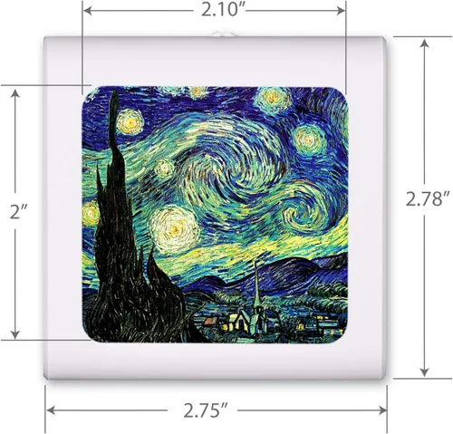 Miniatura 3 de Luz nocturna LED regulable con sensor automático del atardecer al amanecer, brillo ajustable, luz cálida, luz nocturna de encendido y apagado Van