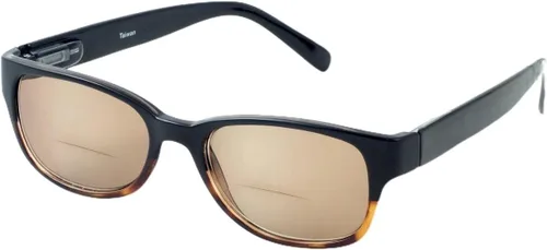 Miniatura 8 de Calabria 4373SB Classic BiFocal Reading Sunglasses Women Tinted Bi-Focal Sun Glass Readers Trendy Chic w/Matching Soft Case Tortuga y azul