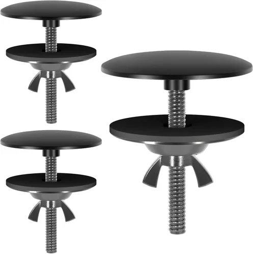 Juego de 3 fundas para orificios para fregadero de cocina de 2 pulgadas, tapón de orificio para grifo de acero inoxidable, tapa de orificio para