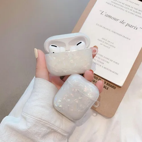 Miniatura 3 de Bonita funda para Airpods Pro/Pro 2 Gen para niñas y mujeres con bolígrafo limpiador, patrón de carcasa Airpods iPod Pro de 2ª/1ª generación, funda