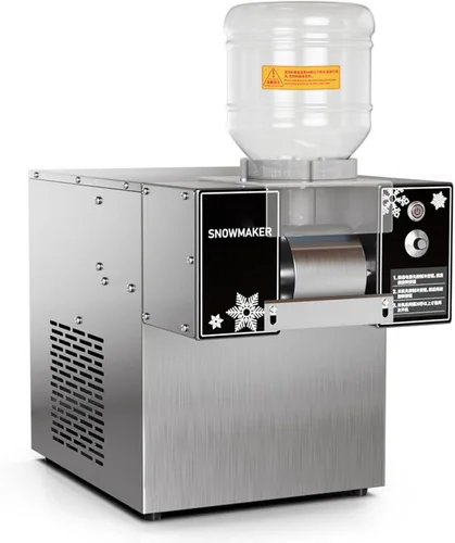 Máquina de afeitar de hielo eléctrica comercial Máquina de afeitar de hielo de copo de nieve trituradora de hielo Afeitadora Compresor de calidad de