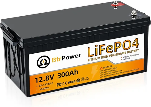 Miniatura 13 de Batería de litio de 12 V, fosfato de litio de 50 Ah, batería de ciclo profundo LiFePO4, 50 A BMS, más de 4000 ciclos, perfecta para RV, motor