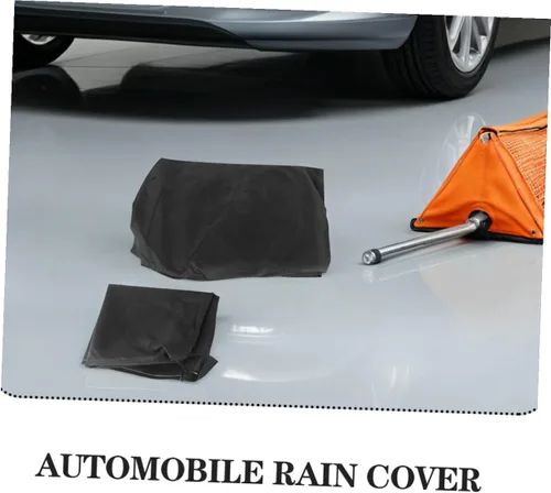 Miniatura 8 de Cubierta de coche para automóvil, parasol para automóviles, color negro, media cubierta, protector de nieve, cubierta protectora de refrigeración