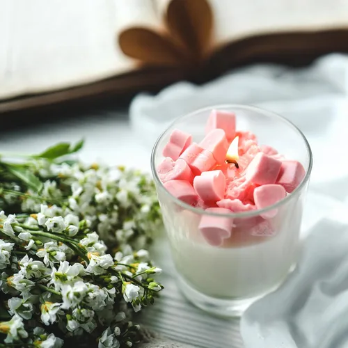 Miniatura 4 de Tarros gruesos para hacer velas, 12 unidades, tarros vacíos de 7 onzas con tapas de madera para hacer velas, recipiente de muestra, transparente