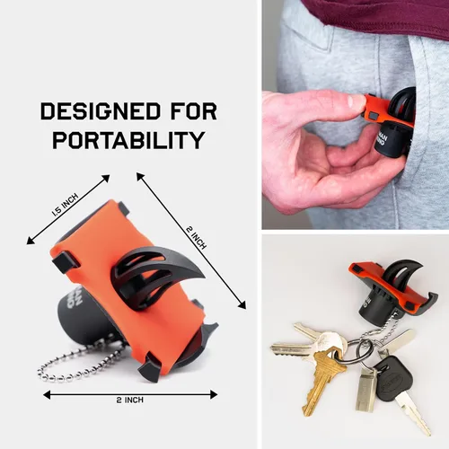 Miniatura 5 de Krak'in 2.0 (Paquete de 5) – Herramienta innovadora de escopeta con embudo incorporado – Excelente para Tailgate, campo de golf, playa, graduación