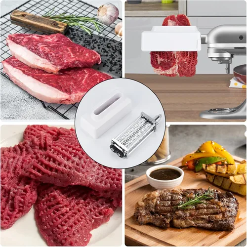 Miniatura 5 de Ablandador de carne para batidora de pie KitchenAid, ablandadores de carne, no más mermeladas y ablanda la carne más suavemente y cocina sin esfuerzo