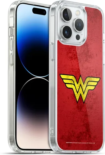 Miniatura 50 de Head Case Designs Funda de gel suave con licencia oficial de Wonder Woman DC Comics Classic Logos compatible con Apple iPhone 7 Plus/iPhone 8 Plus