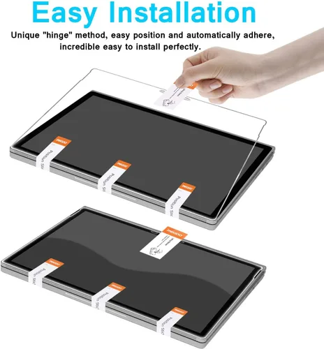 Miniatura 7 de Megoo [Paquete de 2] Protector de pantalla para Microsoft Surface Book 3 de 15 pulgadas (versión 2020), vidrio templado, protector de pantalla