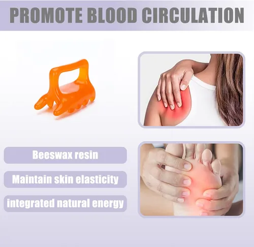Miniatura 2 de Masaje facial Herramientas Cuello Hombro Espalda Resina Masajeador Aliviar Bursitis, Nueva Forma Cuello Hombro Espalda Resina Eliminando El Exceso