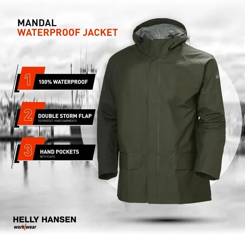 Miniatura 3 de Chamarra de lluvia Helly Hansen, para hombre
