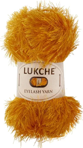 Miniatura 28 de Hilo de Pelo de Pestañas de Diversión de Lana de Felpa Premium 100% Poliéster 164 Yardas (150 Mt), 3.53 Oz (100 Gr) Hilo de Crochet Colorido DIY