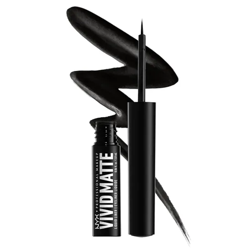 Miniatura 12 de NYX PROFESSIONAL MAKEUP Vivid Brights Delineador Líquido, Delineador de Ojos Resistente a las Manchas con Punta Precisa - On Red 04 en rojo