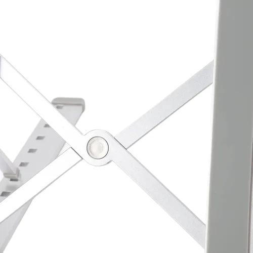 Miniatura 5 de Luqeeg Soporte para laptop para escritorio, soporte ergonómico ajustable de aluminio portátil para laptop, soporte plegable para computadora