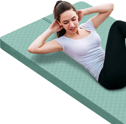 Miniatura 35 de nuveti Tapete Grande para Ejercicios - Tapete de Yoga de 15mm/20mm/30mm de Grosor Tapete de Ejercicios para Fitness, Yoga, Pilates, Estiramientos