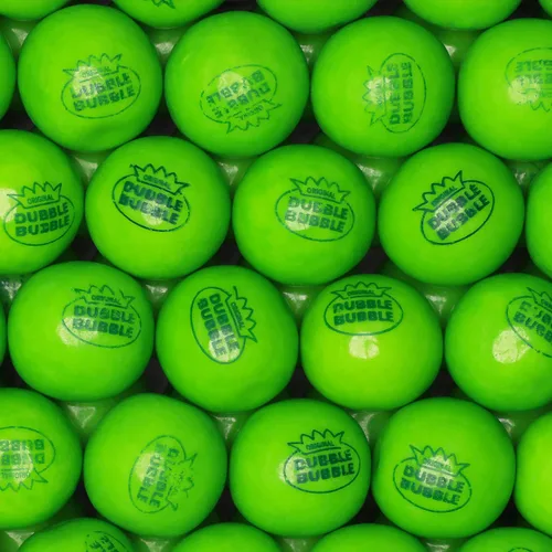 Miniatura 13 de Bolas de chicle para máquina de chicles de 1 pulgada, 1.7 libras, 96 bolas de goma de mascar de plátano para niños
