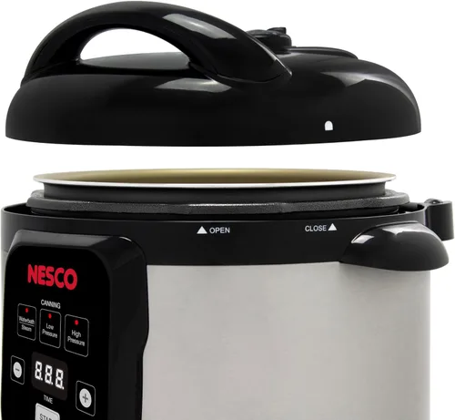 Miniatura 2 de Nesco NPC-9 Olla a Presión Eléctrica Inteligente y Enlatadora, Acero Inoxidable, 9.5 Qt