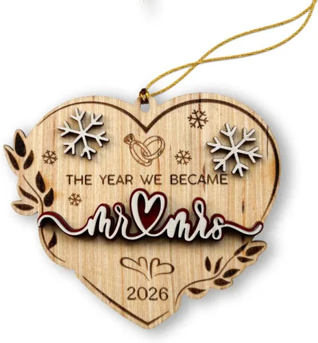 Miniatura 7 de #1 Adorno de Navidad de madera para papá - Best Dad Ever 2024, decoración de árbol del día del padre, adorno de héroe