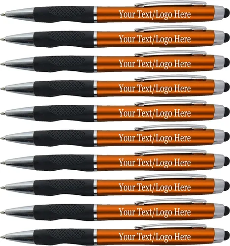 Miniatura 6 de Bolígrafos personalizados con tu logotipo o texto personalizado, paquete de 300 unidades a granel para negocios, fiestas y eventos, bolígrafo 2 en 1