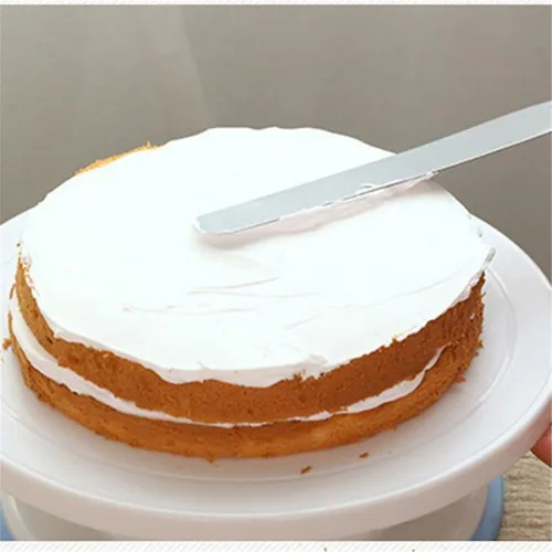 Miniatura 2 de ECYC Espátulas rectas de 6 pulgadas para glaseado de acero inoxidable cuchillo de mantequilla pastel crema esparcidor fondant herramienta