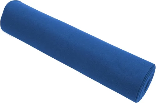 Miniatura 7 de DYNAMI Alfombra gruesa azul para pasarela, 3 x 33 pies, 360 GSM, 0.197 in, antideslizante, para bodas, decoración de eventos especiales, doble cara