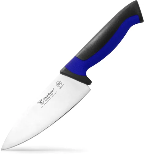 Miniatura 36 de Cuchillo de chef de 12 pulgadas, hoja de acero inoxidable de alto carbono certificada NSF – Mango ergonómico codificado por colores, cuchillo