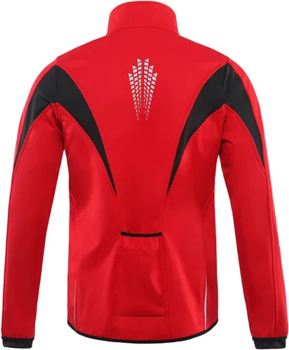Miniatura 23 de Chaqueta térmica para ciclismo (tejido Softshell, resistente al viento, impermeable, 15K) de ARSUXEO