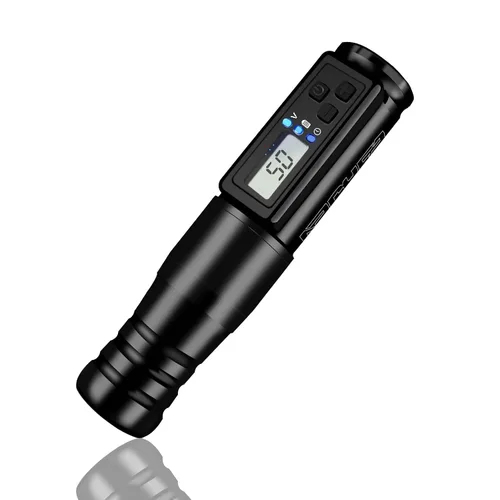 Dragoart Archer Pistola de tatuaje inalámbrica Máquina de tatuaje inalámbrica 1,500 mAh, motor sin núcleo, pantalla LCD, profundidad de aguja de 0 a