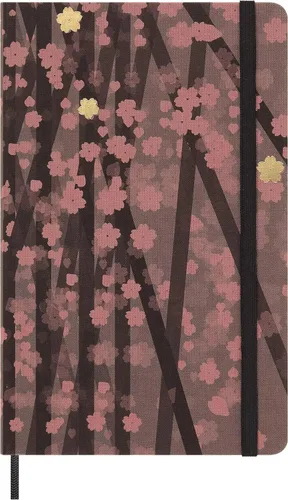 Miniatura 32 de Moleskine Edición Limitada Sakura - Cuaderno, tapa dura, grande (5 x 8.25 pulgadas), a rayas/con líneas, Caja de Coleccionista Premium Swan