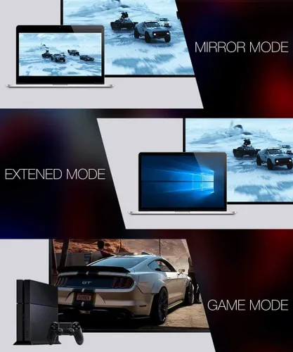 Miniatura 4 de JSAUX Cable HDMI 8K 2.1, Cable HDMI trenzado de ultra-alta velocidad 48 Gbps (4K@144Hz, 4K@120Hz, 8K@60Hz) HDCP 2.2&2.3 HDR 10 eARC ARC, Compatible