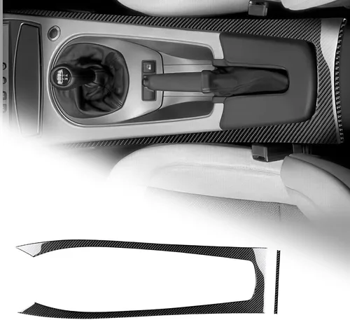 Miniatura 8 de AIRSPEED Fibra de carbono para BMW Z4 E85 E86 2003 2004 2005 2006 2007 2008 cubierta del marco interior de la caja de cambios de la consola central