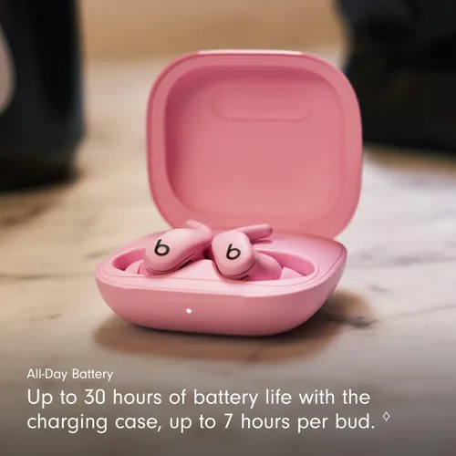 Miniatura 6 de Beats PowerBeats Fit - Auriculares inalámbricos de entrenamiento con cancelación de ruido con puntas de alas de ajuste seguro, batería de hasta 30