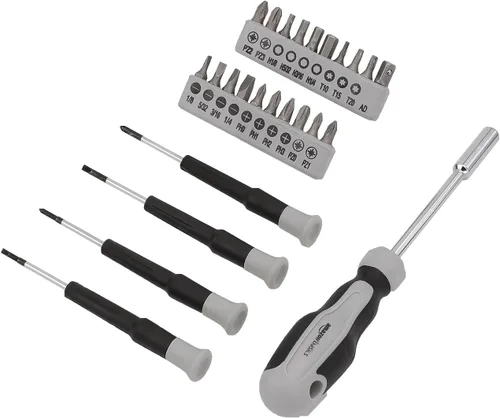 Miniatura 5 de AmazonBasics Caja de herramientas de uso general para el hogar, 131 piezas