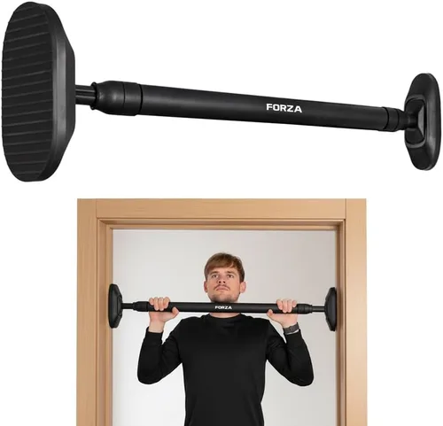 METIS Barra de dominadas ajustable – Barra de barbilla para puerta | Equipo de gimnasio en casa y fitness en interiores – Entrenamiento de la parte