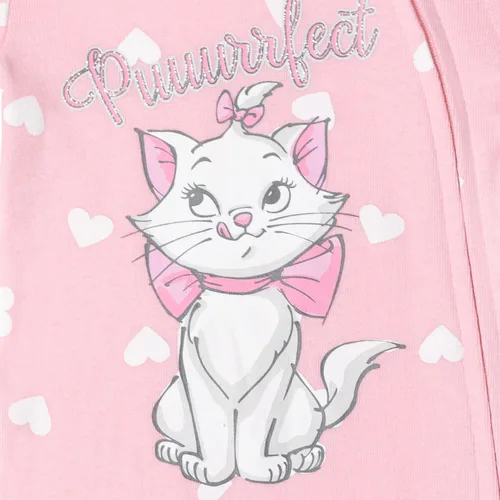 Miniatura 4 de Disney Classics Aristocats 101 Dálmatas Bambi, paquete de 3 mamelucos con pies Sleep N' Play