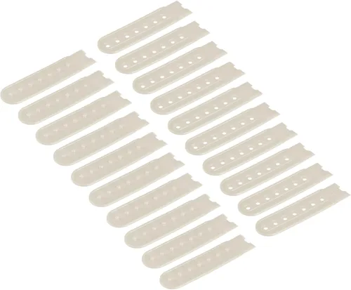 Miniatura 9 de uxcell Tapa de correa Snapback, agujeros de plástico ajustable sombrero broche hebilla reemplazo para reparación de tapas