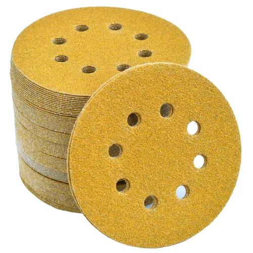 Discos de lijado de 5 pulgadas con velcro
