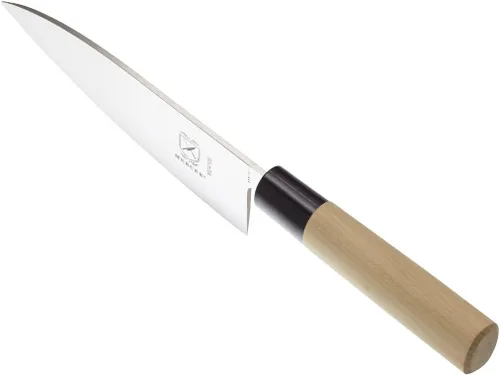 Miniatura 3 de Mercer Culinary, colección asiática. Cuchillo rebanador., De madera madera (Wooden Handle)