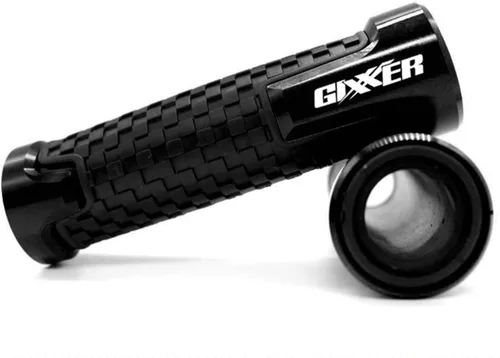 Miniatura 3 de Empuñaduras de manillar de motocicleta para Suzuki Gixxer 150sf 250sf 155 7/8 pulgadas 0.866 in mango de motocicleta extremos agarres manillar Negro