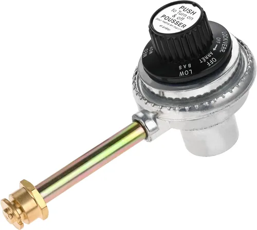 29102349 29103224A Válvula de control regulador, compatible con Charbroil Grill2Go Tru-Infrared 2012 Regulador de válvula de parrilla de gas portátil