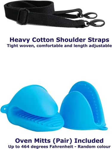 Miniatura 3 de Bolsa enrollable para cuchillos de chef, lona encerada resistente al agua de 12 onzas, estuche portátil resistente para cuchillos con 11 ranuras