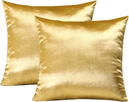 Miniatura 6 de OTOSTAR Fundas de almohada decorativas de terciopelo suave, funda de cojín cuadrada sólida, fundas de almohada para decoración del hogar, fundas